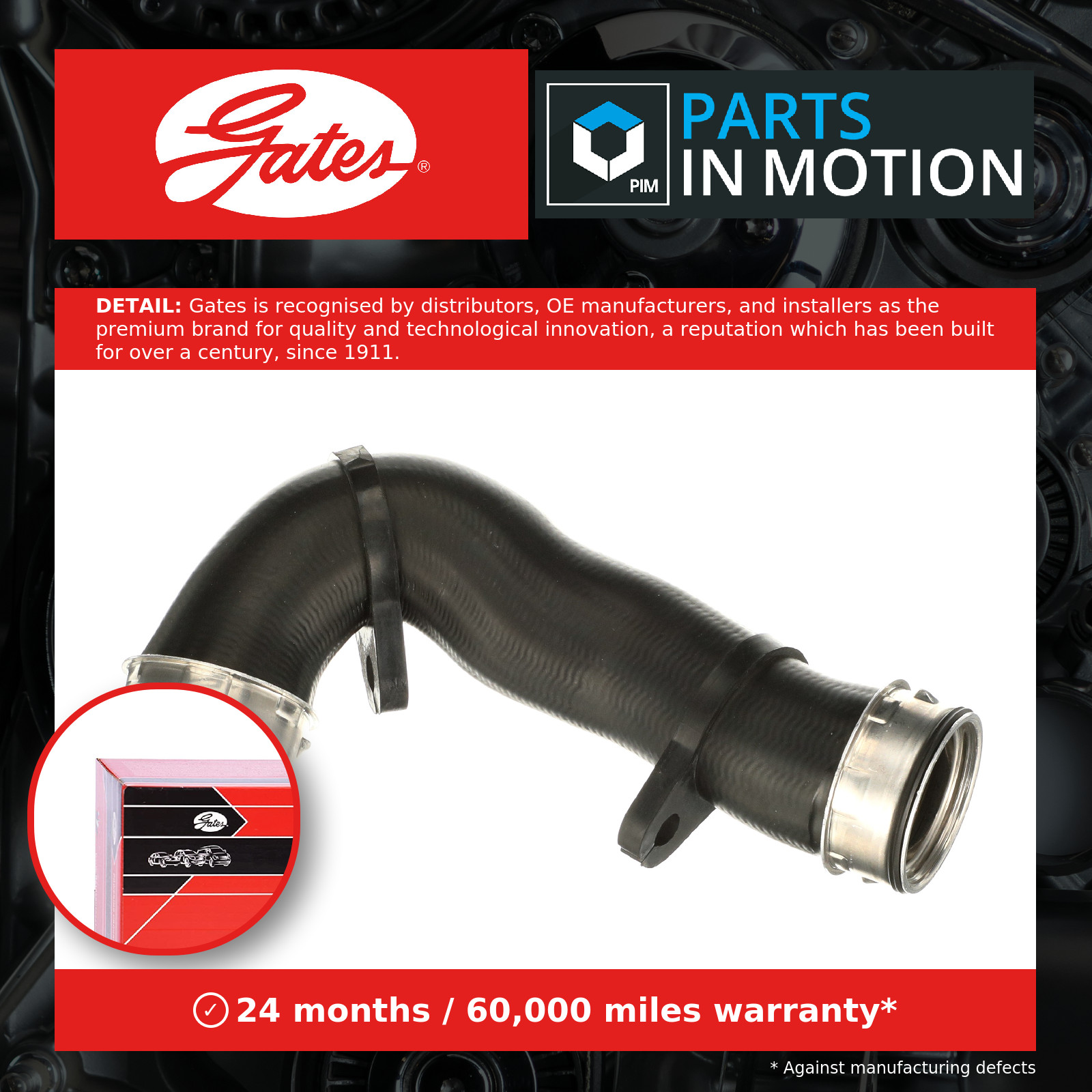 GATES-OE 09-0386 Charge Air Hose for SEAT,VW - Image 11
