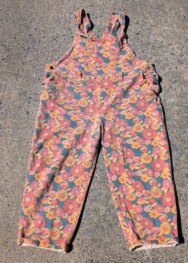 Lucy and Yak Womens Overalls US20R UK24R Multicolor Flowers Outdoors Gardering
Opens in a new window