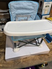 Portable Travel Booster Seat with Tray Folding Baby Seat Booster High Chair