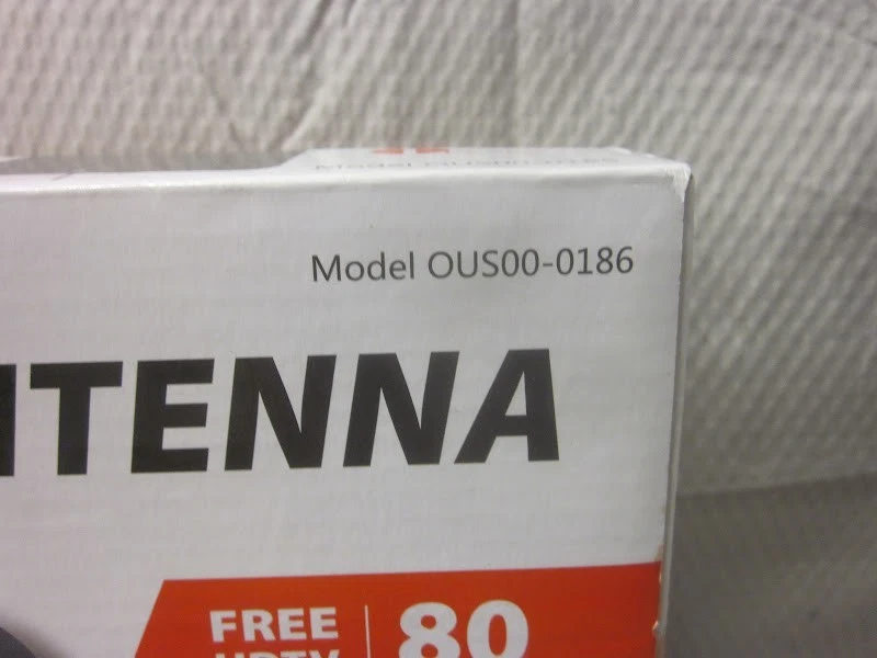 1byone Amplified Indoor HDTV Antenna 80 Mile Range OUS00-0186 - Image 2 of 4