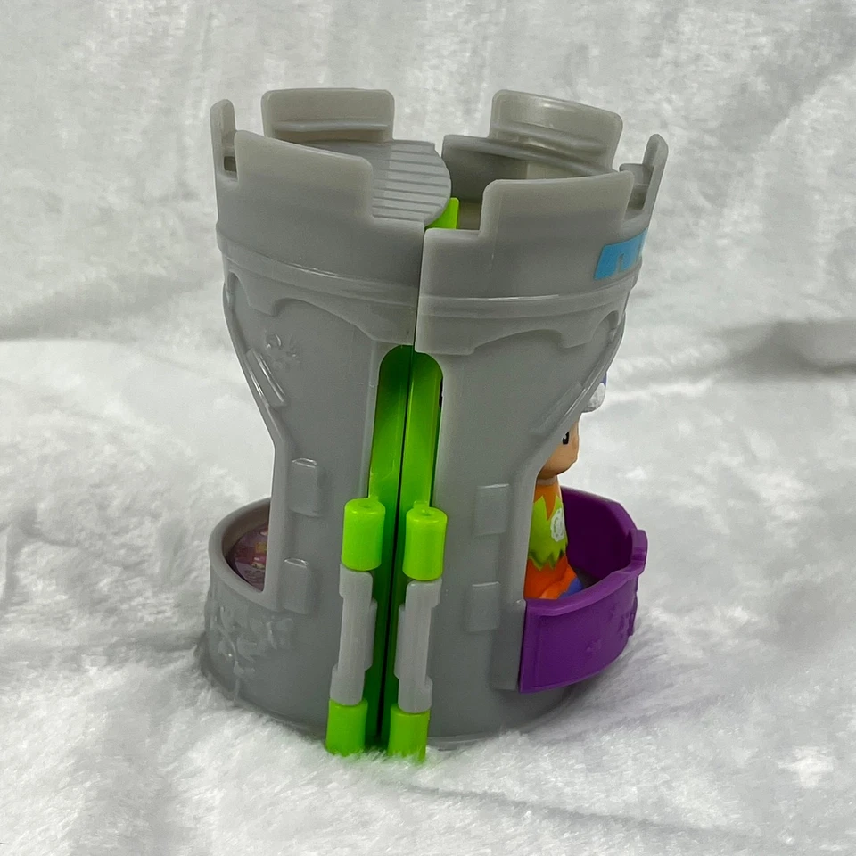 Fisher-Price Little People Plegable Castillo Torre Pop-Open Bufón Figura Juego Foto 4 de 4