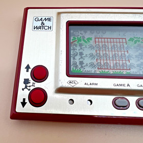 Nintendo Game Watch 4 Lot FR-04 CN-07 MH-06 LN-08 Fire Helmet Lion Manhole Work