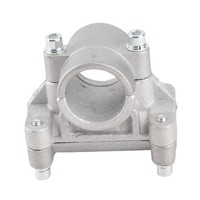2 StüCk Aluminiumlegierung Strimmer Halterung Klemme Robust Und Rostfrei FüR H