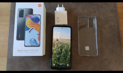 Xiaomi Redmi Note 11 Pro 5G 128GB Graphite Gray Ohne Simlock mit OVP Top Zust.