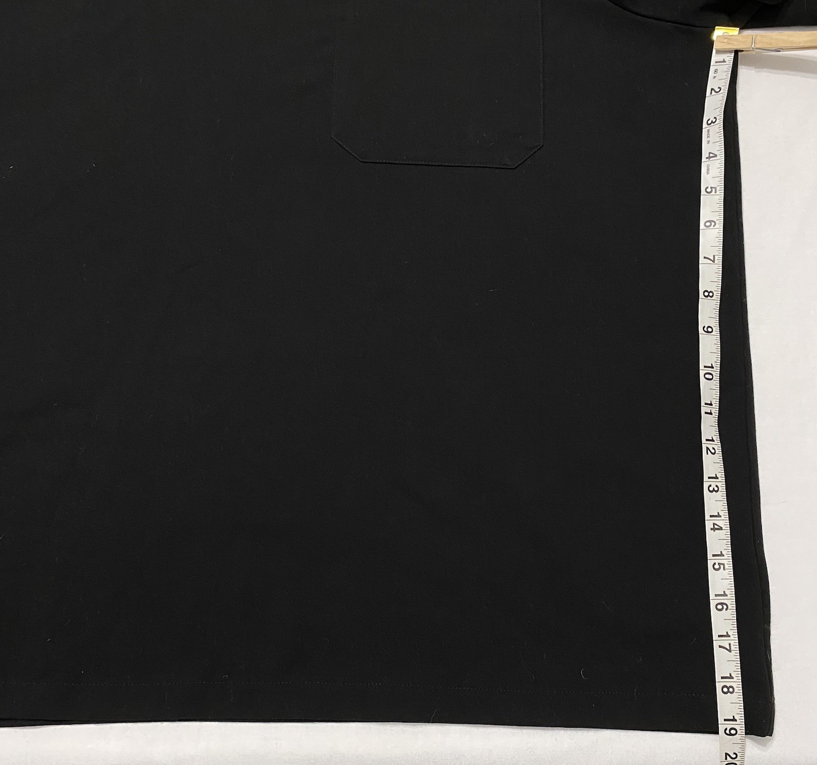 FIGS Technical Collection Black Solid Scrub Top M… - image 6