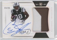 2017 National Treasures Rookie Holo Silver 23/25 ArDarius Stewart Patch Auto 4wf