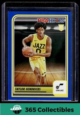 2023-24 Hoops Taylor Hendricks - Panini Blue Utah Jazz