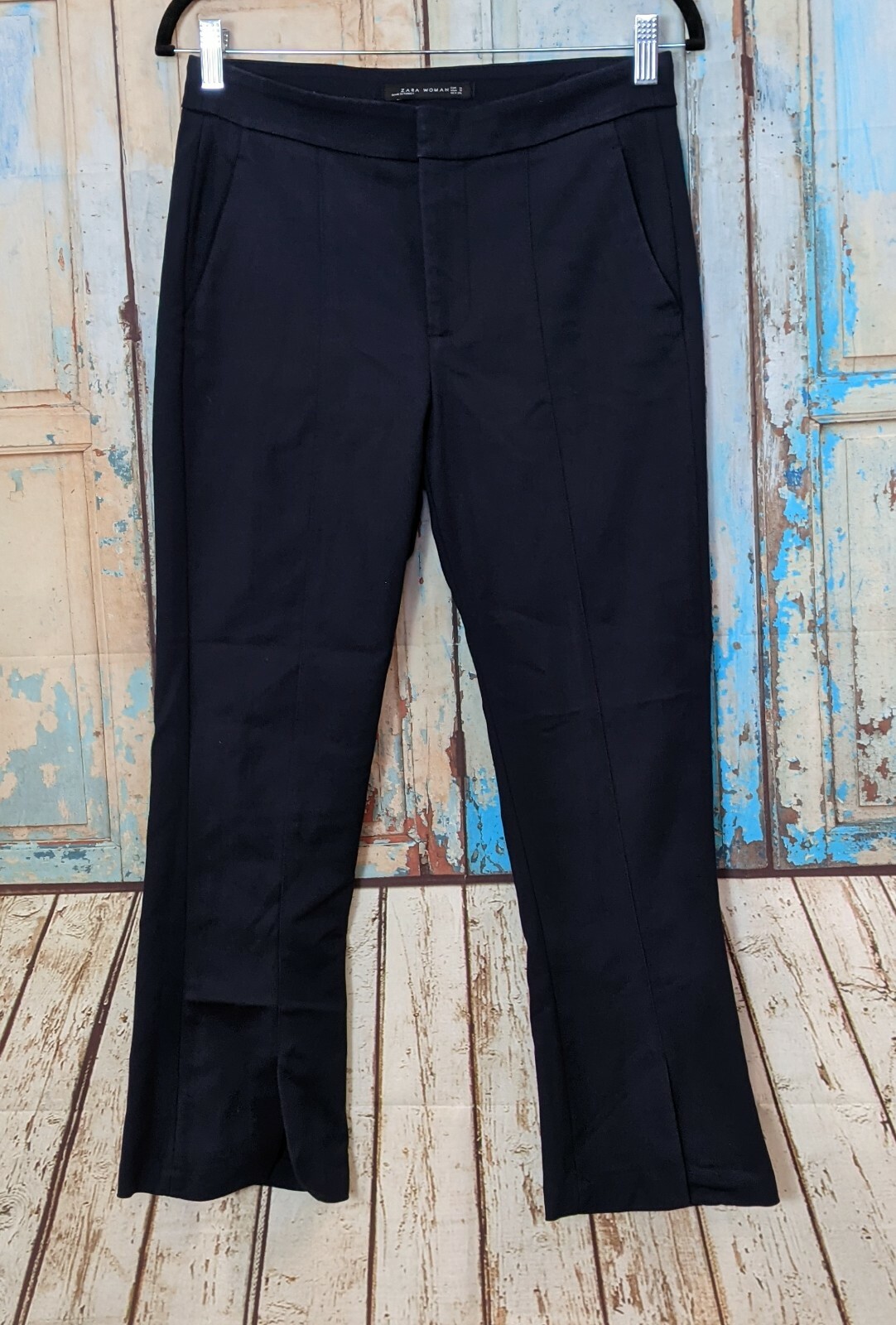 zara split ankle pants