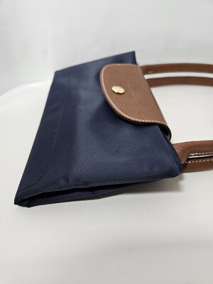 Longchamp Navy Tote Le Pliage Original Fold Up Shoulder Bag | eBay