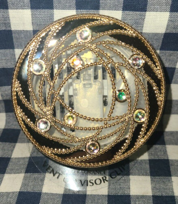 NEW Gold Pearl Scentportable CAR Vent OR Visor Clip Bath & Body Works