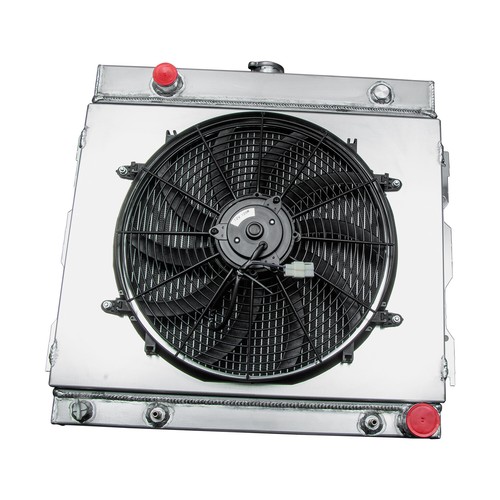 Ventilador de cubierta de radiador para Dodge D/W 100 150 200 300 Ramcharger V8 1970-1979 4 filas - Imagen 12 de 12