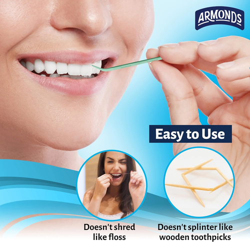 Propicks Micropick Raccoglitori Dentali per Pulizia Denti con Ossido di Zinco - Monouso - Foto 5 di 12