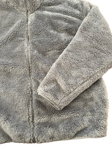Pink by Victoria's Secret Women's Full-Zip Fleece Jacket, Grey Size L New w Tags - Picture 5 of 8