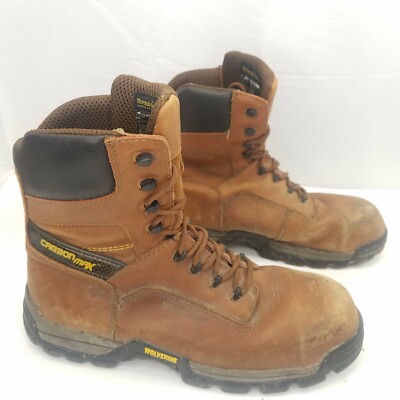Wolverine Carbon Max ASTM Steel Toe Waterproof Work Boots Thinsulated  Size 11