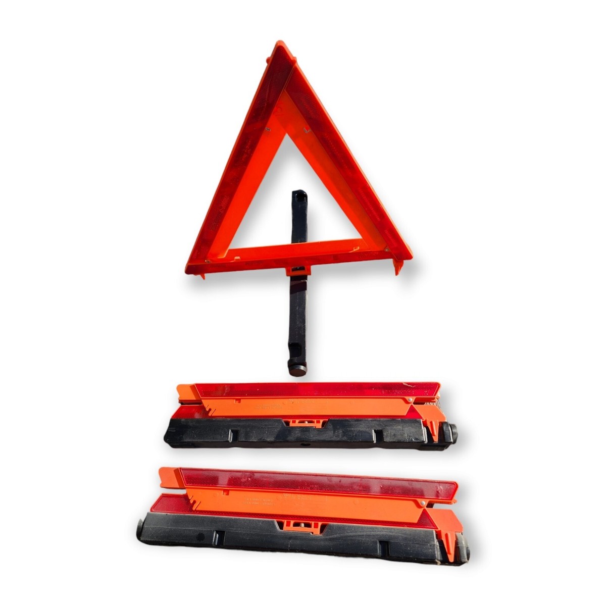 Warning Triangle Flare Kit KD Lamp Co KD 610 4645 Set of 3 Heavy