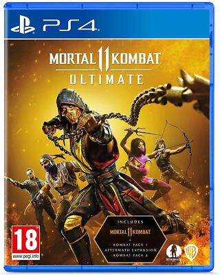 Mortal Kombat 11 Ultimate PS4 PlayStation 4 Brandneu Sealed