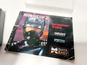 RoboCop 2 Nintendo NES Complete In Box - Tested Working W/ Plastic Case