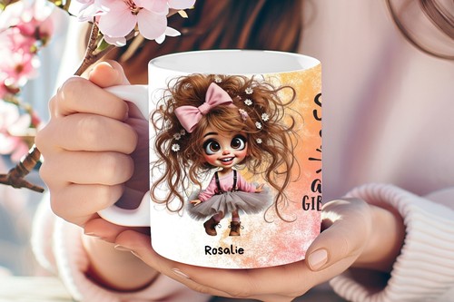 Taza frase divertida con nombre personalizable, taza de café frase divertida - Imagen 2 de 4
