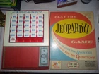 Vintage First Edition 1964 Jeopardy Board Game Milton Bradley USA amazing cond.!