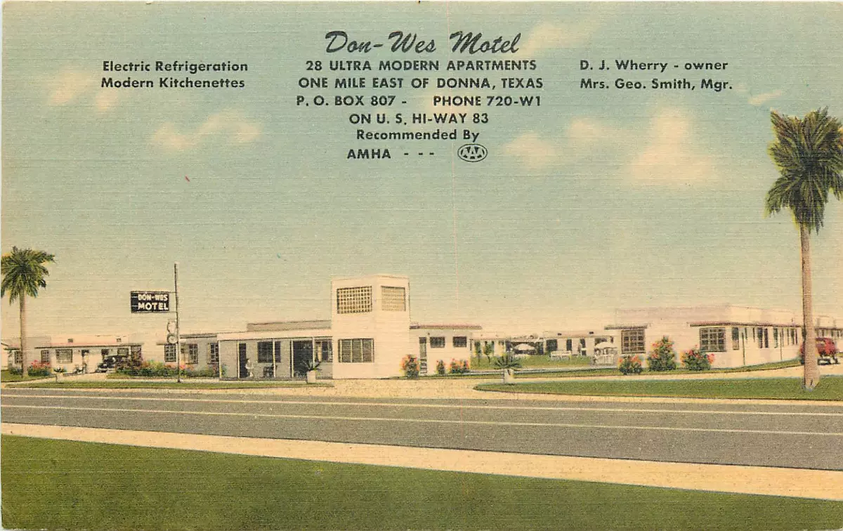 Don west motel donna tx