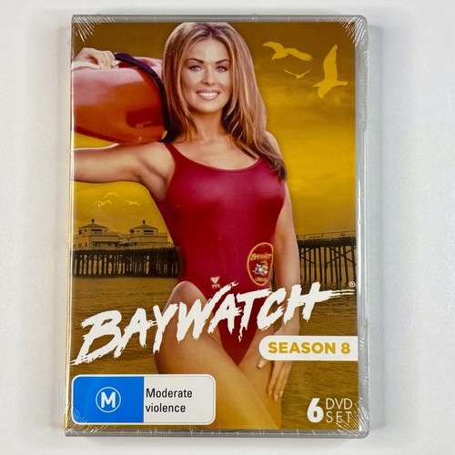 Baywatch Season 8 DVD Region Free NTSC Brand New Sealed Tracked Postage