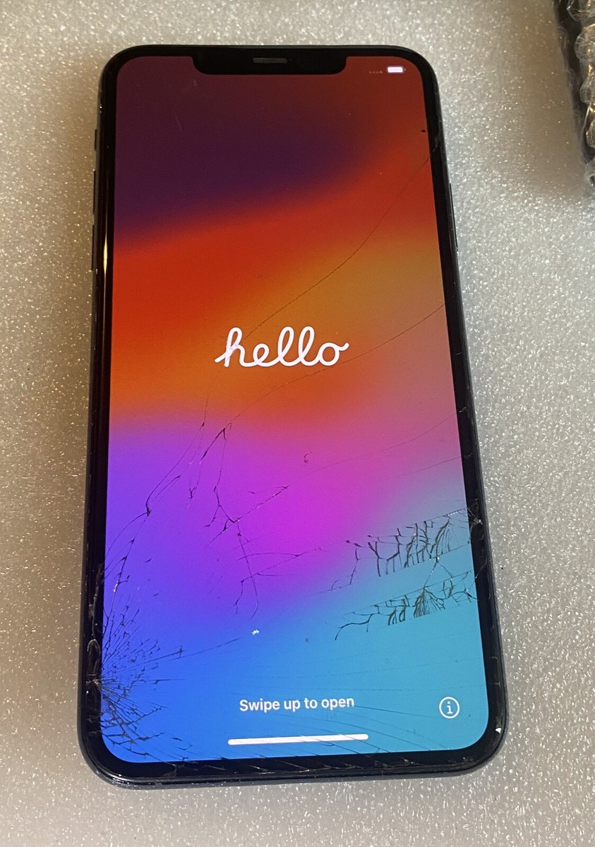 APPLE IPHONE 11 PRO MAX BROKEN / AS IS / FOR PARTS ONLY. PLS