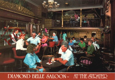 Ansichtskarte - Durango, Colorado, The Strater Hotel, Diamond Belle Saloon