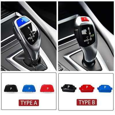 For BMW 3 4 5 6 Series X3 X4 X5 X6 328i 428i Gear Shift Knob P Head Button Cover