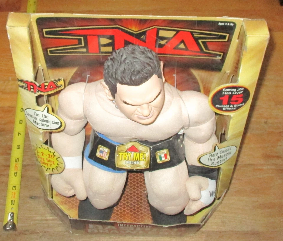 Marvel NWA TNA 2006 Samoa Joe Wrestling Buddy WWE AEW All Elite ROH Foto 3 de 4