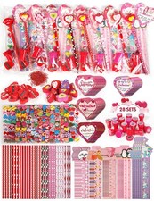 Valentine Gifts for Kids School, 28 Packs Stationery Set from Teachers to Stu...
