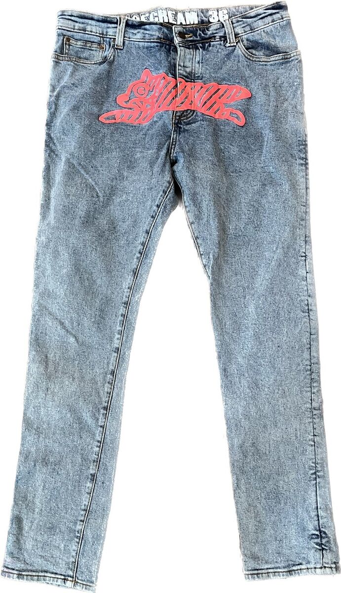 Billionaire Boys Club Ice Cream Jeans Neon Cherry Running Billionaire Boys Club Ice Cream Jeans Neon Cherry Running