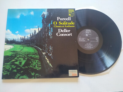 Purcell O Solitude Deller Consort 1979 Edigsa - LP 12'' Vinilo VG/VG