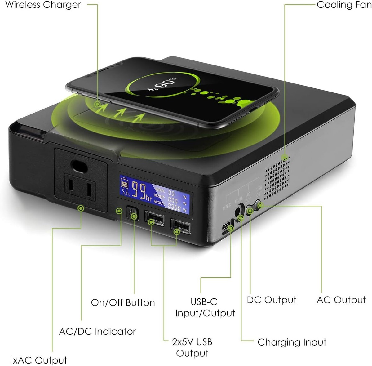 ALLPOWERS Power Bank 24000mAh External Battery with Dual USB Ports 2.0 Fast