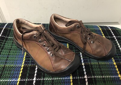 Keen Presidio Casual Oxford Leather Shoes Women display picture 3