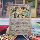 Meowth 052/165 Reverse Holo Scarlet & Violet 151 Pokemon TCG NM/M