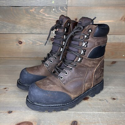 Refrigiwear 123CR Platinum Boot Brown Leather Black 1000  display picture 1