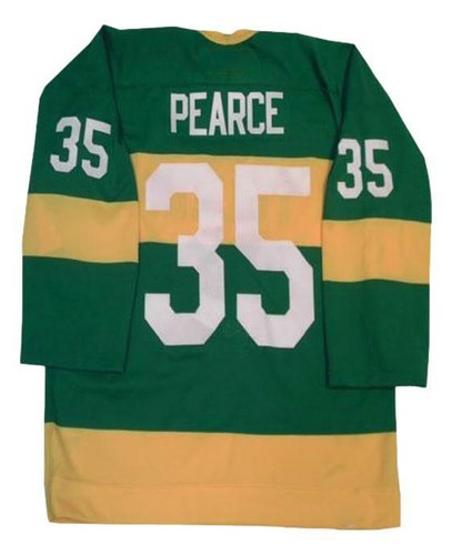 Camiseta deportiva de hockey personalizada retro de los Toledo Mercurys 1950 verde - Imagen 2 de 3