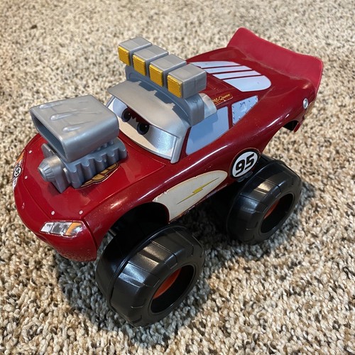 Hard to Find - Disney Pixar Cars L5793 Gear Up 'n' Go Lightning McQueen Toy - Picture 6 of 10