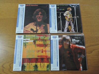 John Sebastian 4CDs  Japan Mini LP CD Set  Factory Sealed Lovin' Spoonful