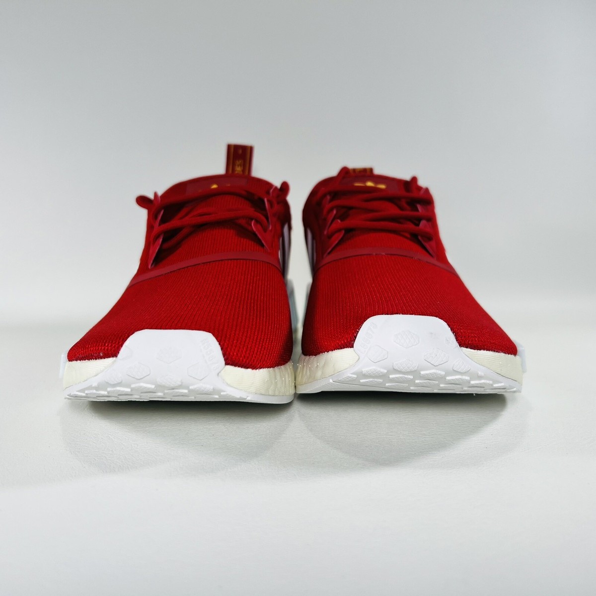 Mens Adidas NMD_R1 Shoes Athletic Sneakers Red Off White GX9888 Size 11.5 Amazon.com | adidas Mens NMD R1 Lace Up Sneakers Shoes  main image 4