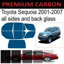 Premium Carbon Window Tint fits Toyota Sequoia 2001-2007 SUV precut tint