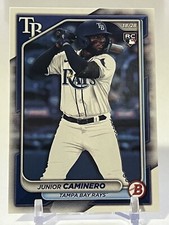 🔥 JUNIOR CAMINERO 2024 BOWMAN PROSPECTS RC # 20