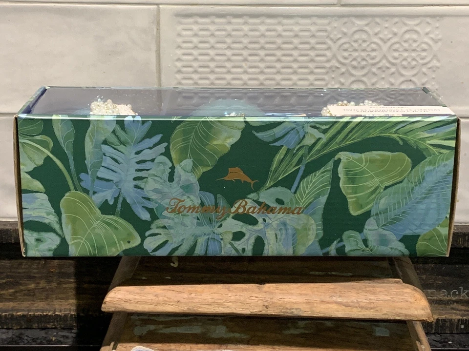 Tommy Bahama Navidad Playa Costera Cuentas Conchas Marinas Adornos Adornos Nuevo Foto 4 de 4