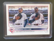 2022 Topps Update Stars Collide Carlos Correa / Byron Buxton MN Twins #US230