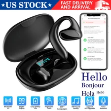 Bluetooth Translator Earbuds 144 Languages Two Way Online Instant Translation