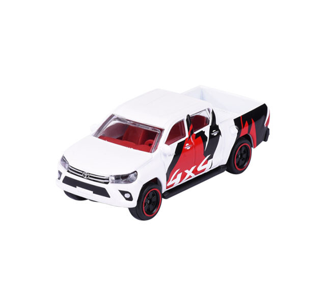 トヨタ ミニカー HILUX ② Toyota Hilux Super White II (Diecast Car) - HobbySearch