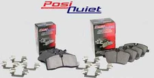 [FRONT + REAR SET] POSI QUIET Semi-Metallic Brake Pads (LOW DUST) PQ14051