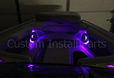 6.5 inch 6 1/2 LED RGB Light Speaker Ring Lot Marine Tower Fits Wetsounds REVO6