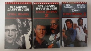 VHS Lethal Weapon 1 2 3 Director's Cut NEW SHRINKWRAPPED