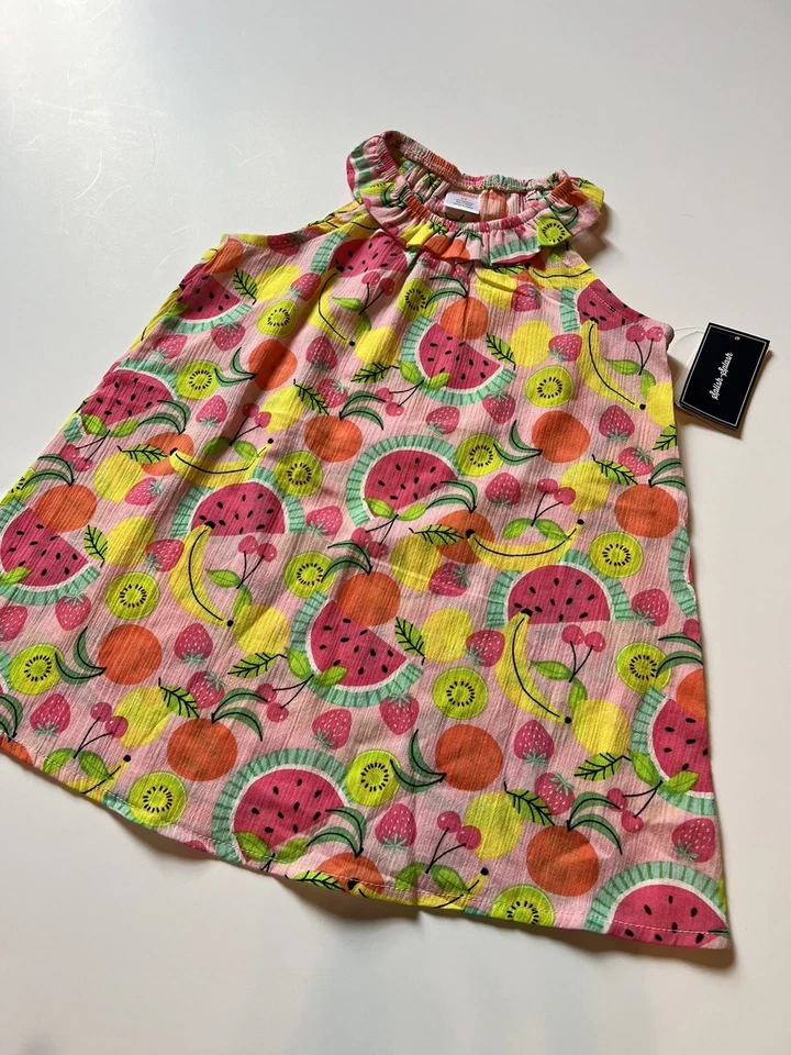 Traje de baño Gymboree talla 12 niñas Splish Splash fruta sandía cubierta nuevo con etiquetas Foto 2 de 2